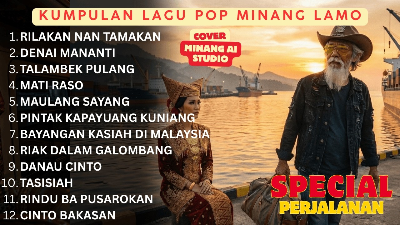 2 JAM NONSTOP - Kumpulan Lagu Pop Minang Lamo Spesial Teman Perjalanan 2026 [Cover MINANG AI STUDIO]