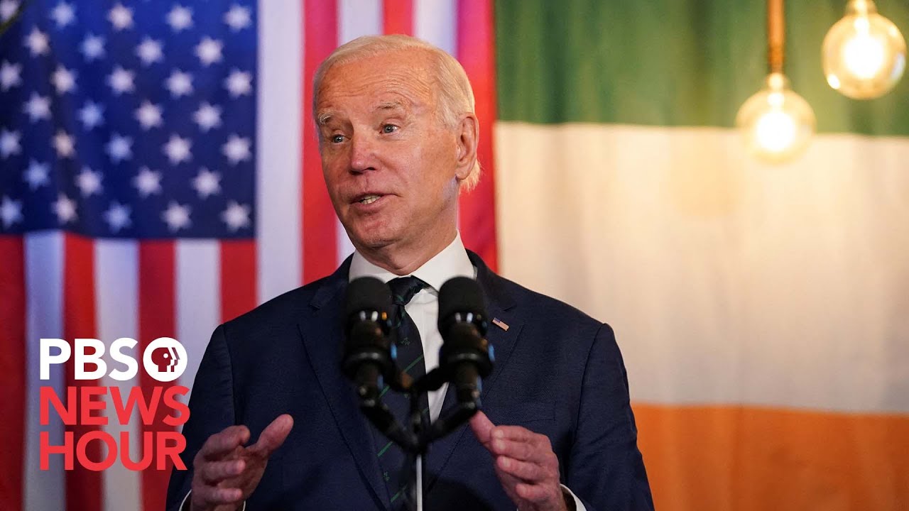 WATCH LIVE: Biden addresses Irish parliament while on visit to country