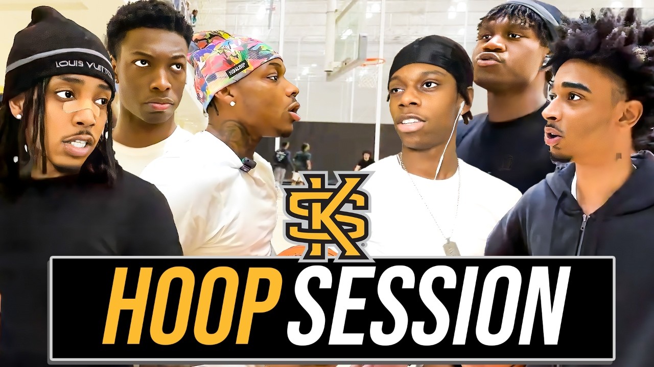 Tylil, Madi & Kaleel vs KSU’s BEST Hoopers! (HEATED)