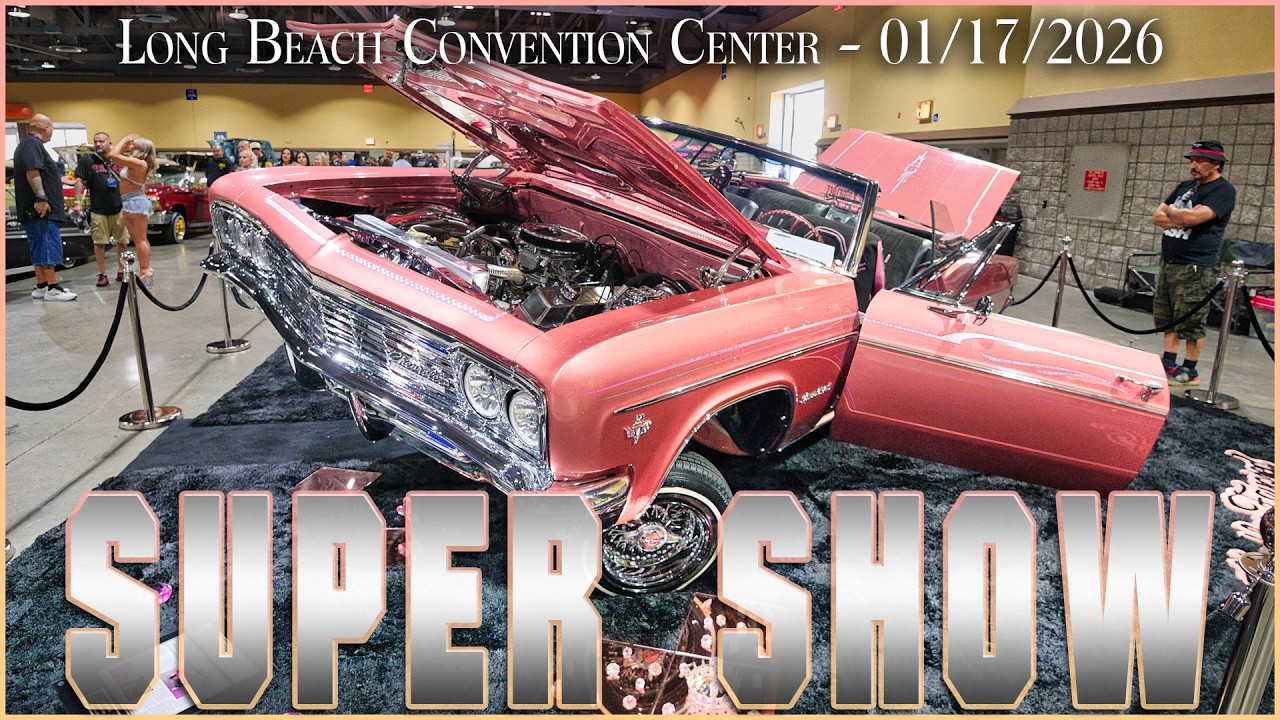 Long Beach Lowrider Super Show 2026 | Part 1: The Best Builds 🌴