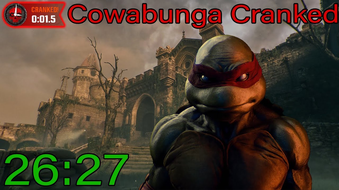 Cowabunga Cranked Speedrun: Citadelle des Morts | 26:27 [No Gums]