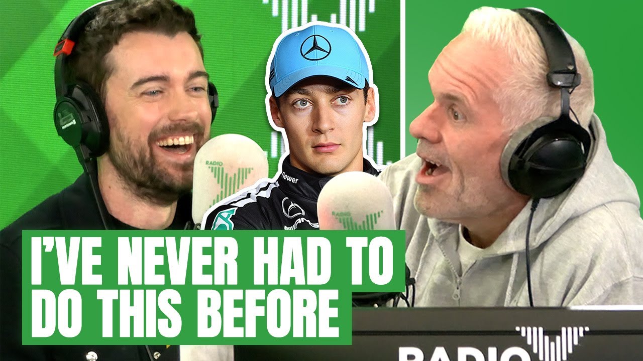 Jack Whitehall got George Russell's permission for a joke! | The Chris Moyles Show | Radio X