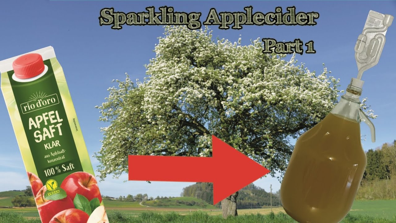 Sweet Sparkling Cider Start- How to Brew