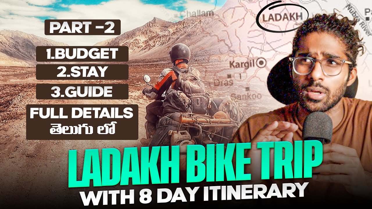 Budget Ladakh Bike Trip in 2026 - Itinerary,Stay Details,Bike Prices, Packages | Part - 2