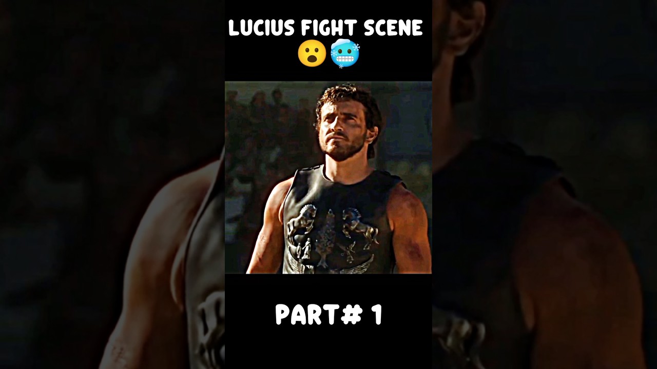 lucius vs Macrinus Fight scene #short #editgladiator2