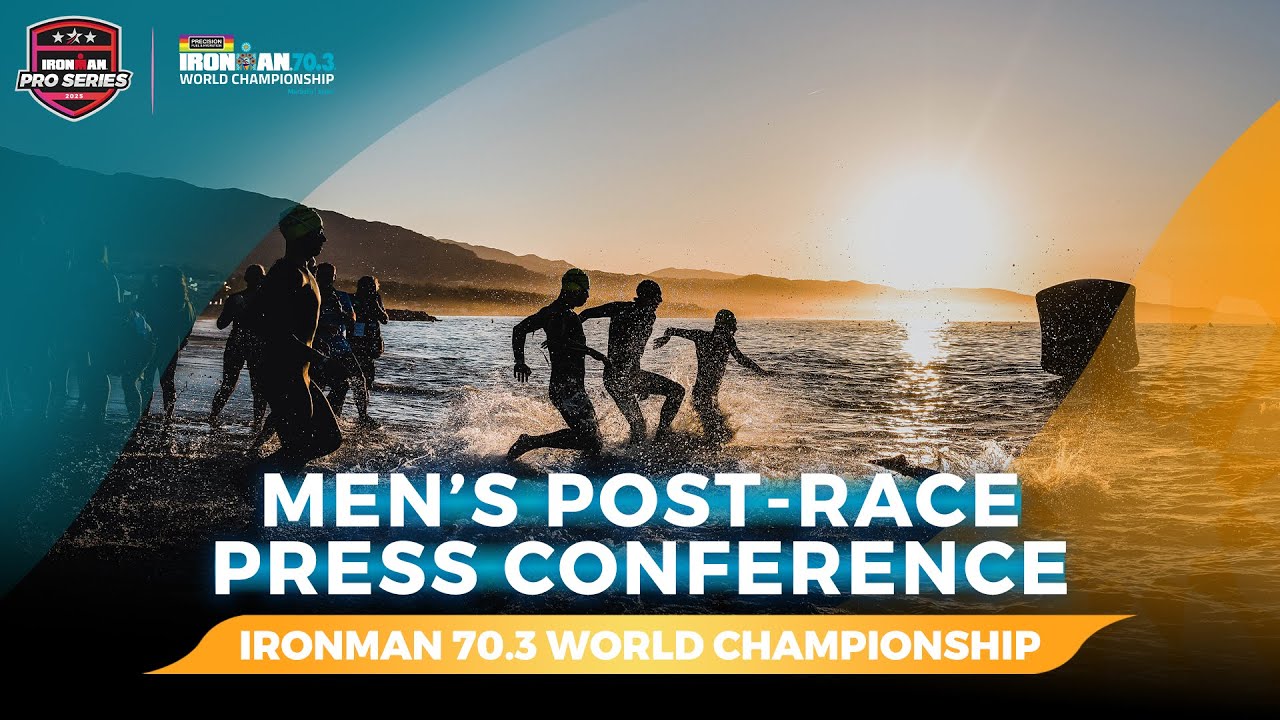 Men's Post-Race Press Conference | 2025 Precision Fuel & Hydration IRONMAN 70.3 World Championship