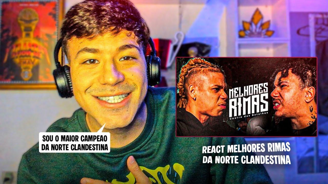 APOLLO REAGE A Melhores Rimas da NORTE CLANDESTINA! ☠️