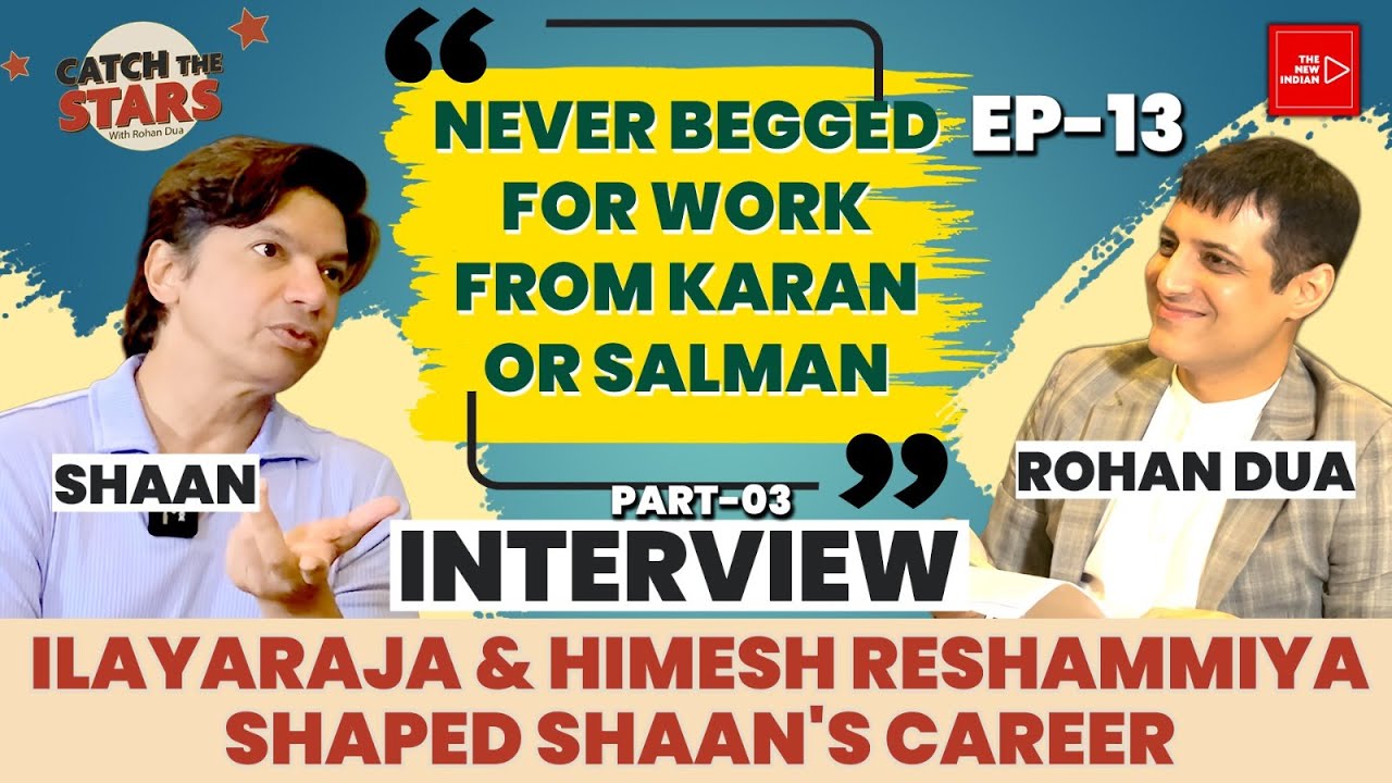 Shaan Tells Rohan Dua How Ilayaraja & Himesh Made Him Perfectionist & He Won’t Beg For Work Ever