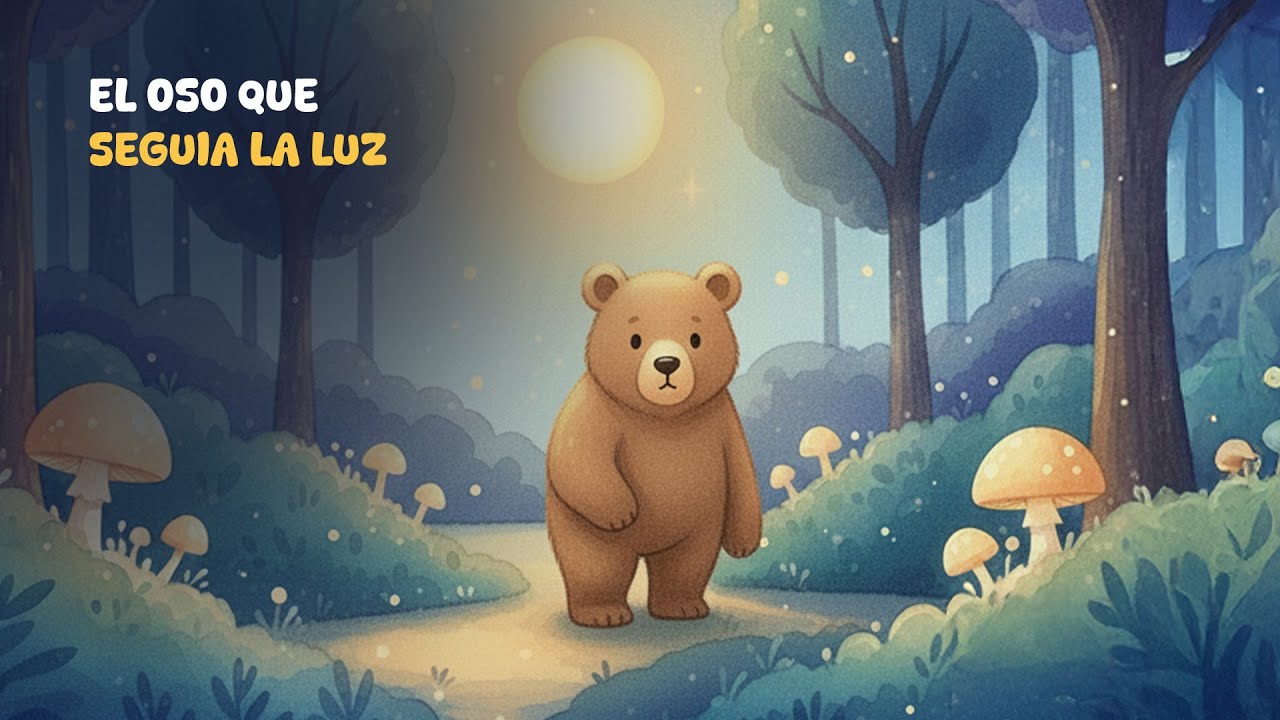 El osito que seguía la luz | Cuento para dormir