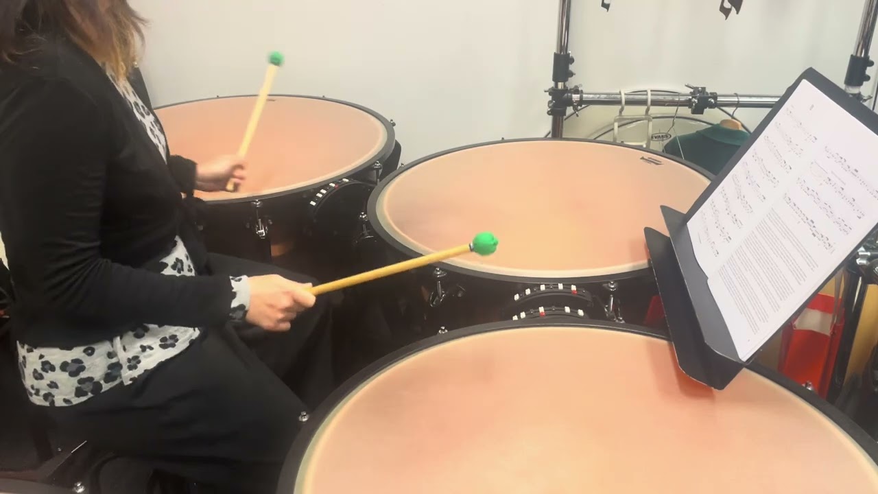 Symphonic studies for timpani no.10 by Nick Woud