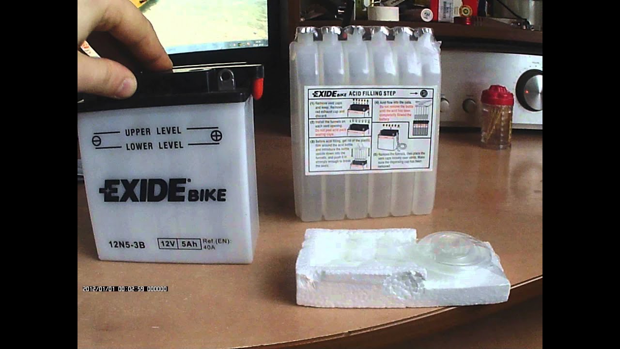 Аккумулятор EXIDE bike