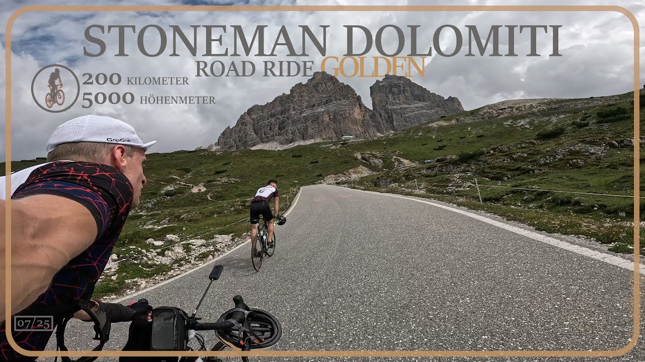 STONEMAN DOLOMITI GOLDEN 🏅 Road Ride