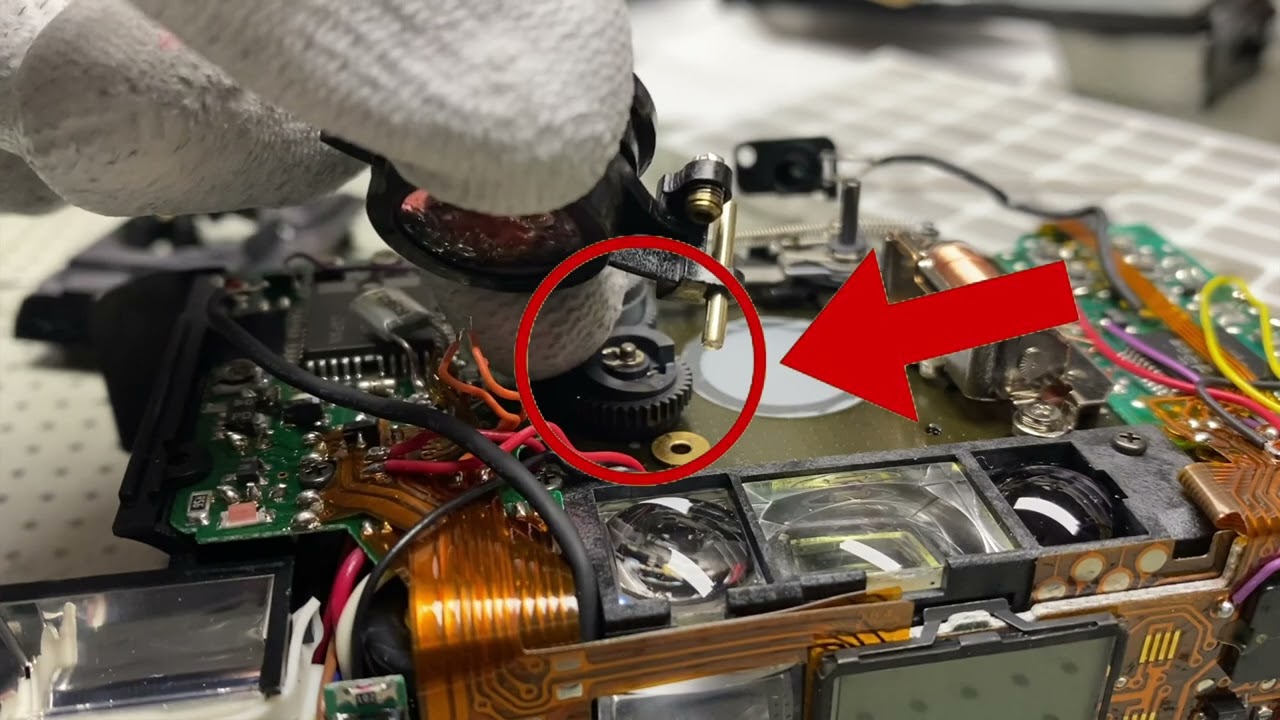 Yashica T3D p&s camera focusing issue and repair | fókuszhiba és javítás