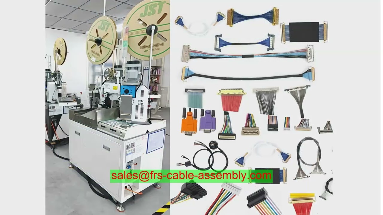 LVDS Connectors for High-Definition Screens Cable Factory Automation Ul1601 30Awg Cable