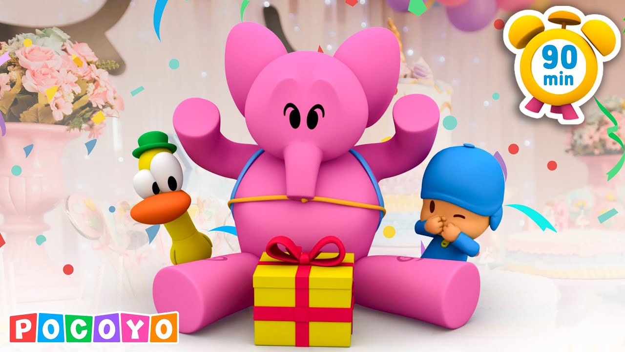 🇺🇸 4th JULY CELEBRATION! Party with Pocoyo & Friends! | Pocoyo English | Cartoons for Kids