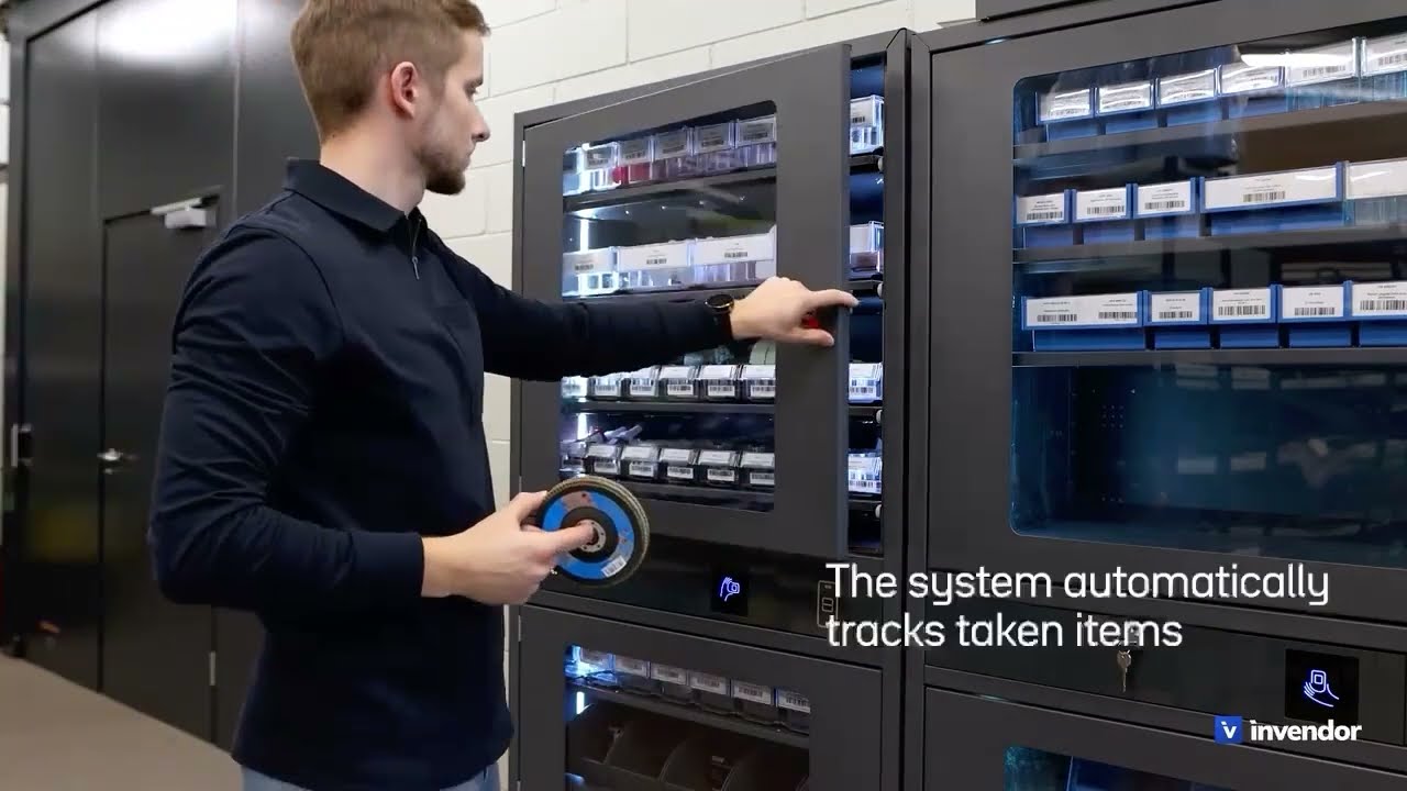 Invendor Gravity cabinet &ndash;&nbsp;How does the take-out work?