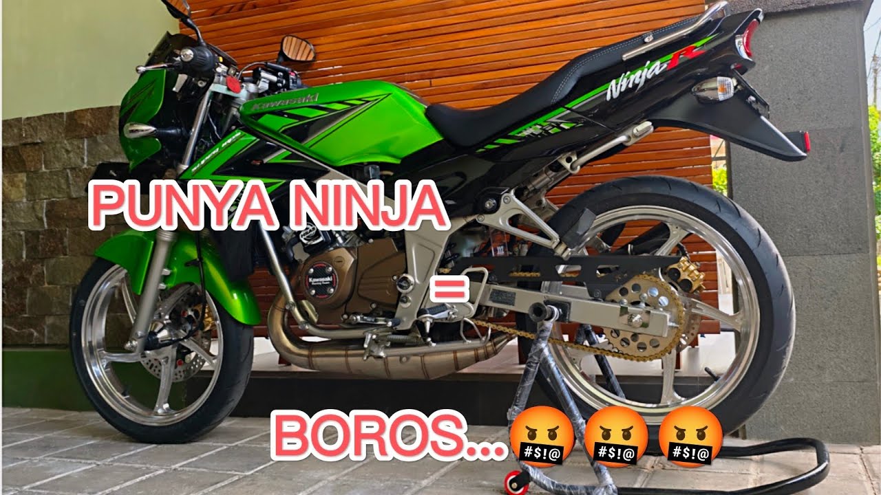 Ninja R 150 Modifikasi tipis, Boros Banget. #modifikasi #2tak #ninjass #ninja150cc #fypシ゚viral 