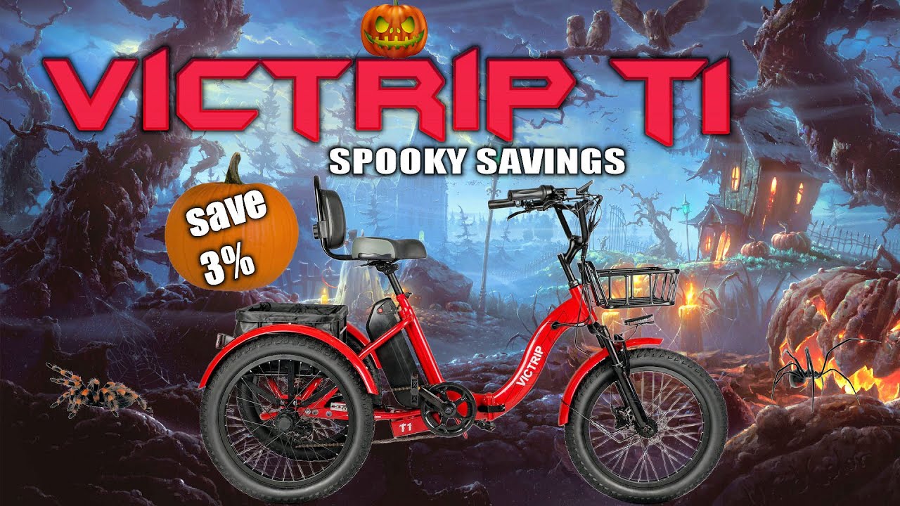 Безопасно и весело на электровелосипеде Victrip T1 Trike с обещанием Пита