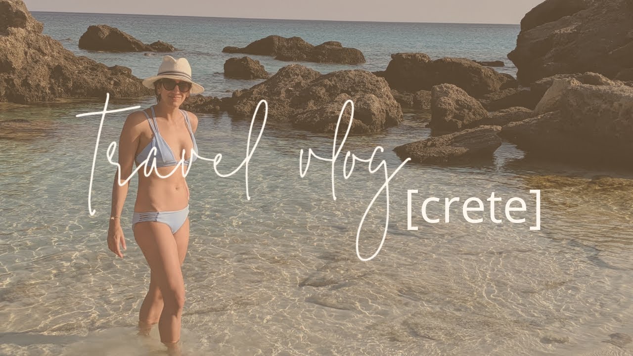 Travel Vlog: Crete, Greece - quiet beaches, local restaurants & shops!