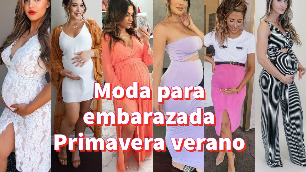 moda para embarazada primavera verano 2025🤰/ropa de maternidad