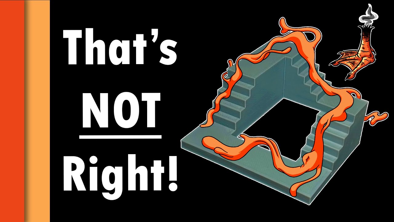 Impossible Staircase (3D Printed Optical Illusion)