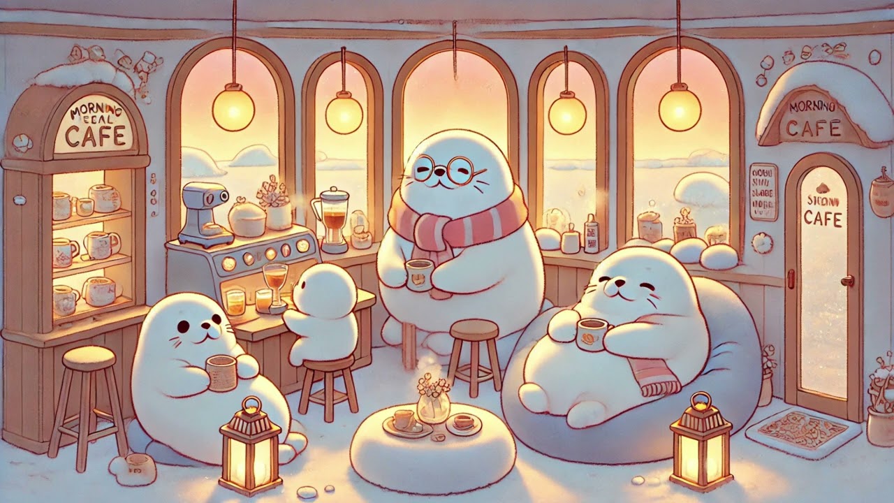 Cafe Chill Lofi ☕ やさしいカフェ時間｜Relax & Focus Background Music