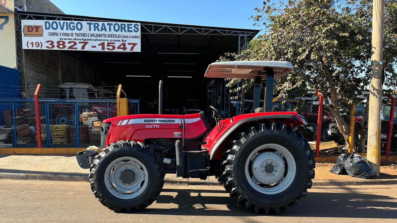 Trator Massey Ferguson 4275 4x4 Ano 2012 revisadooo a Vendaa !! VENDIDO