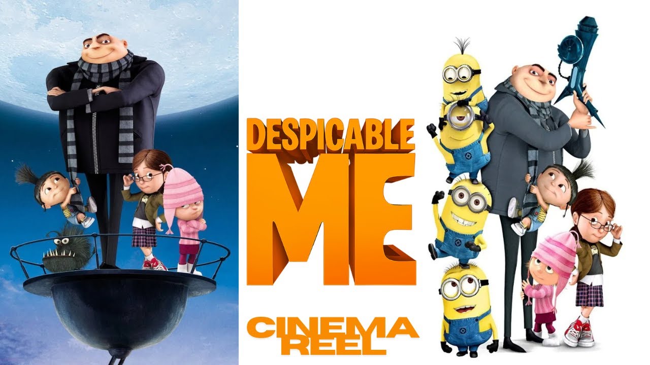 DESPICABLE ME (2010) - Re-Issue - Classic film Cinema Reel #despicableme #gru #stevecarell
