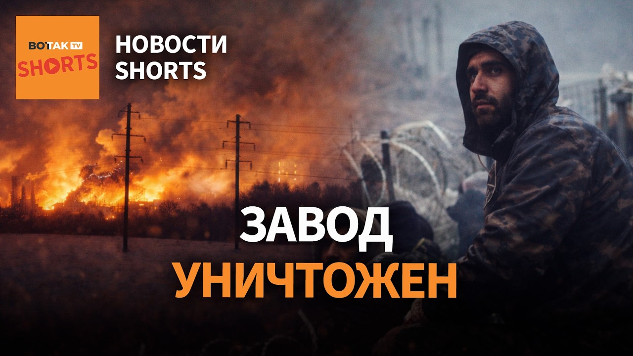 Дроны уничтожили химзавод в России. Тоннели ХАМАС на границе Беларуси и Польши #shorts