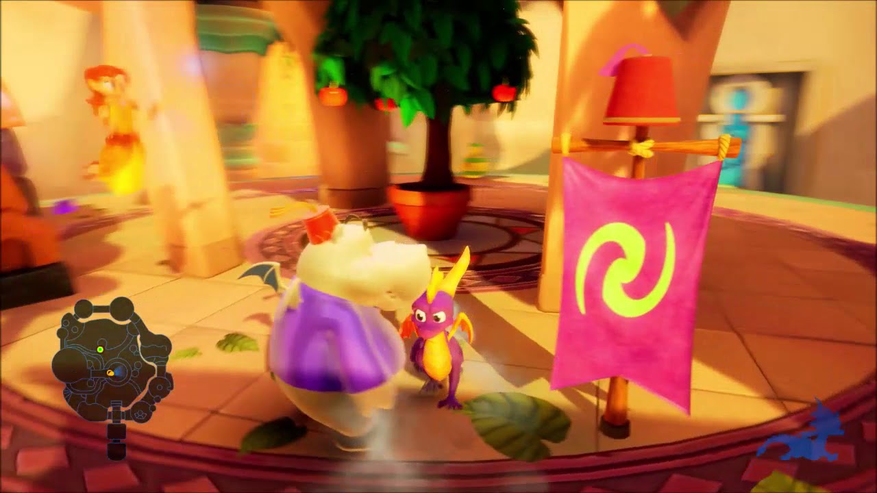 Shady oasis 100% all gems full mission Spyro reiginited trilogy all thiefs and question bottles