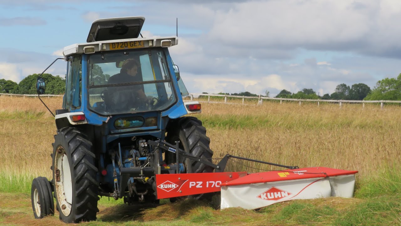 Kuhn PZ170 Drum Mower and GMD24 Disc Mower