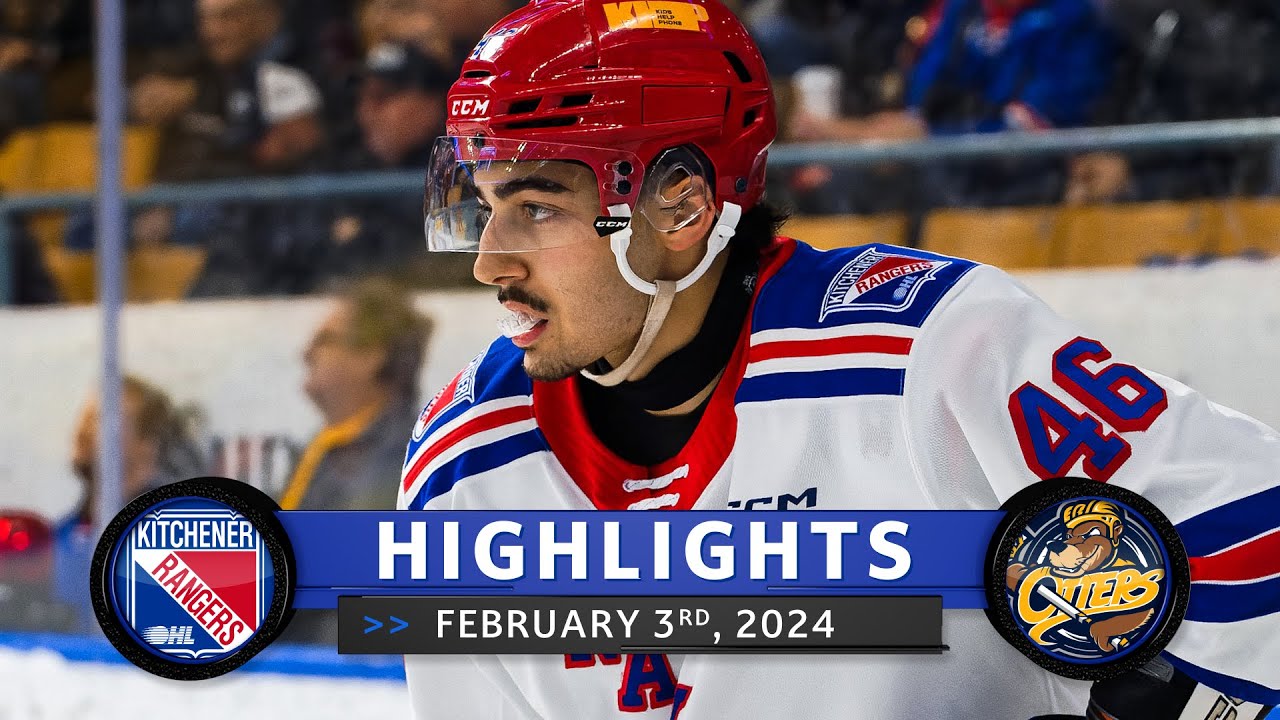 Game Highlights | Rangers vs. Otters - Feb. 3rd, 2024