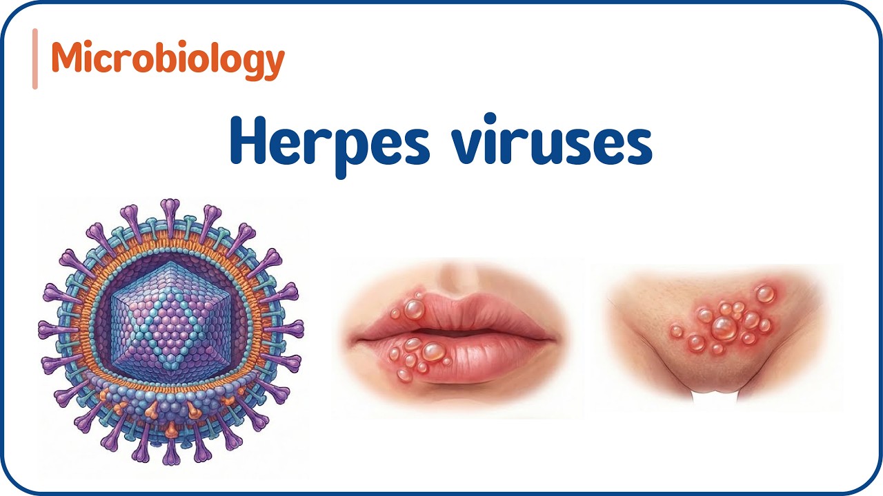 10. Вирусы герпеса 🦠 Латентность, реактивация и клинические синдромы | USMLE и NEET-PG