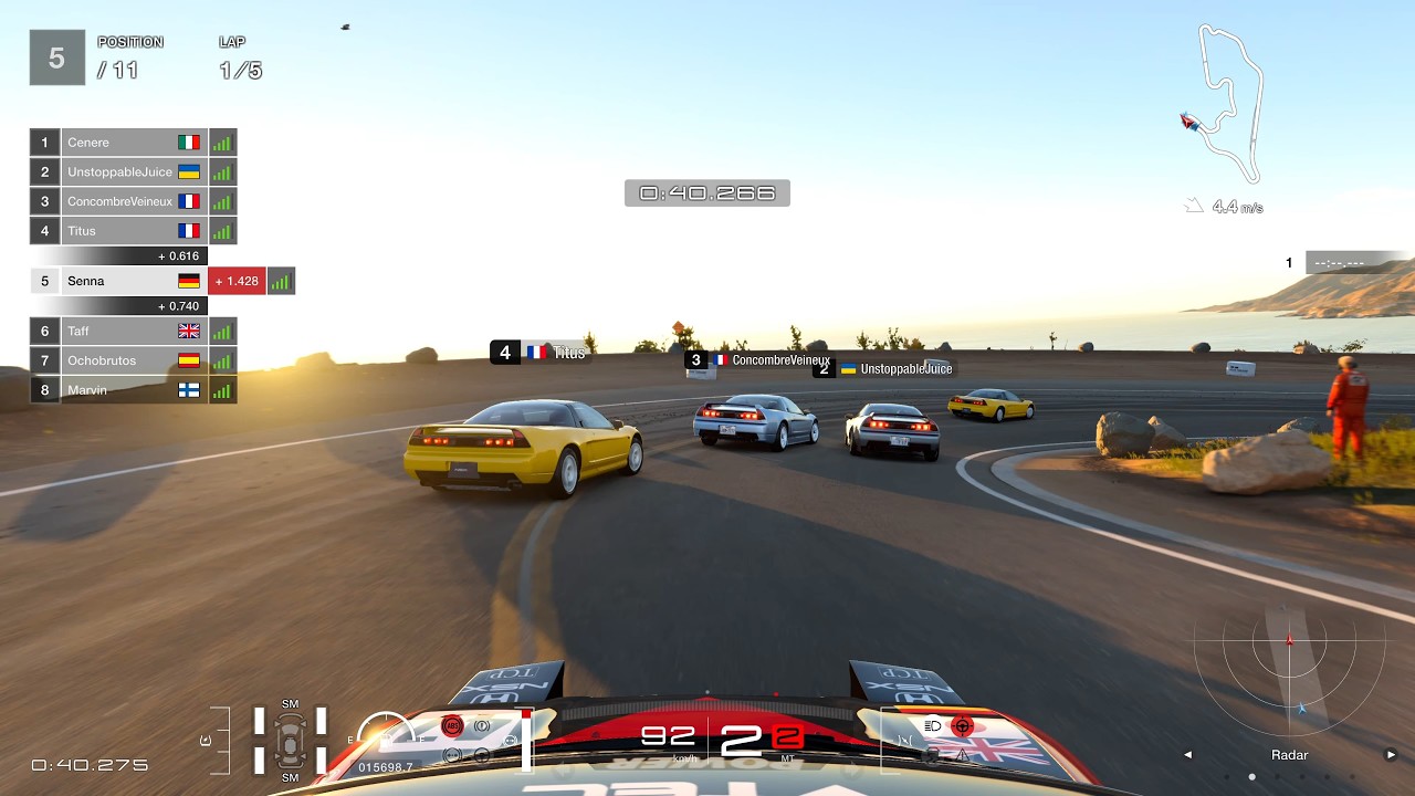 Gran Turismo 7 | Daily Race | Grand Valley - Highway 1 | Honda NSX Type R | DNF