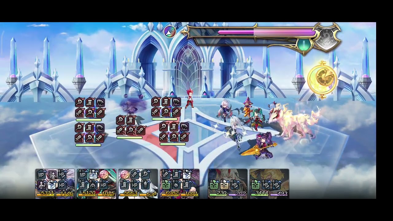 Another Eden - Reve the Scholar - Tower of Wisdom Stage 4 - Wind Team