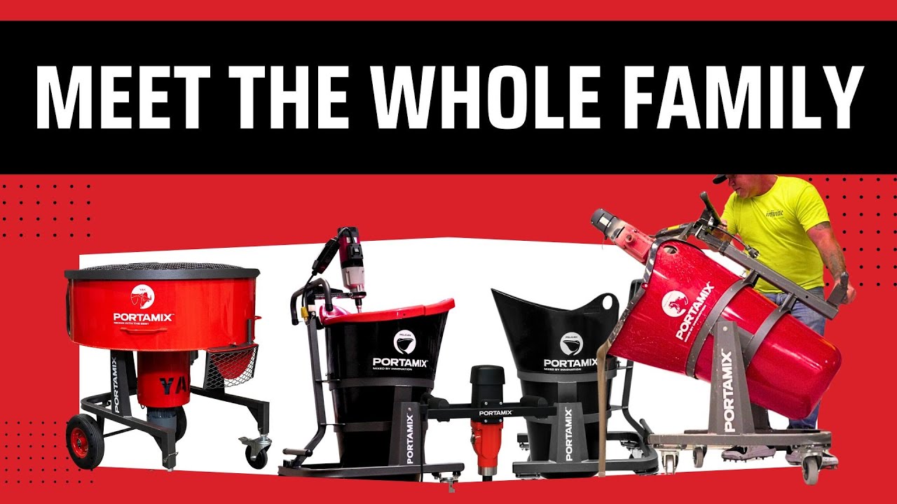 The Ultimate Solution for Floor Installation Professionals | Portamix's Product Line Up