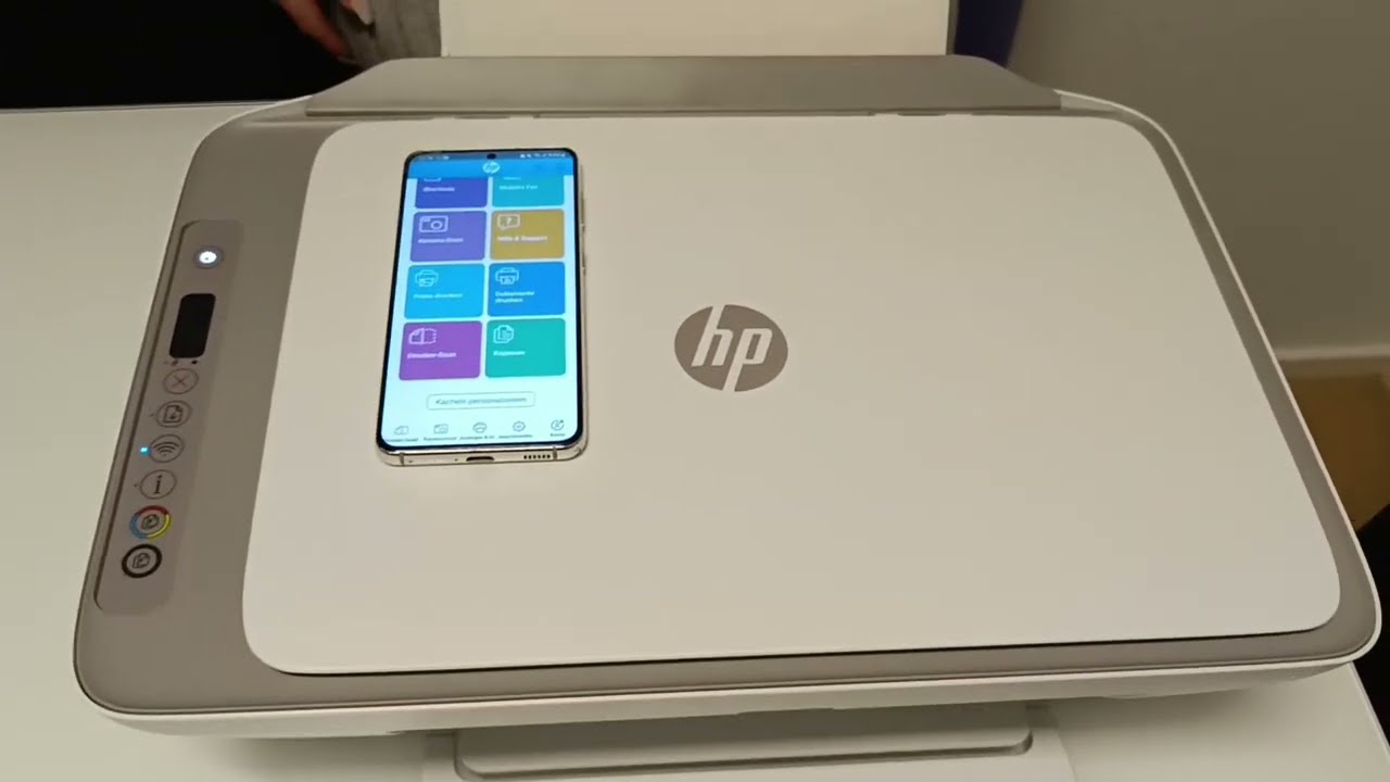 HP DeskJet 2720 operating, WiFi, app