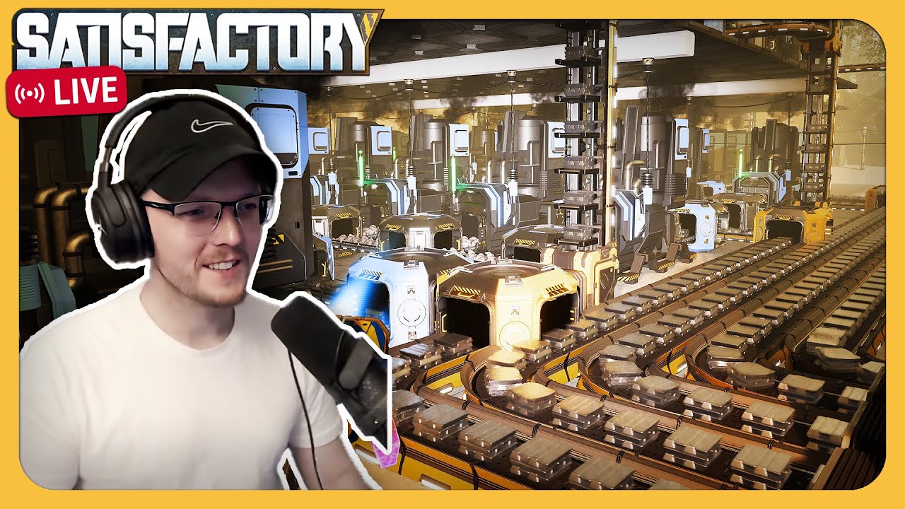 MAKING MOTORS... And other things!  - Let's Play 🔴 Satisfactory LIVE