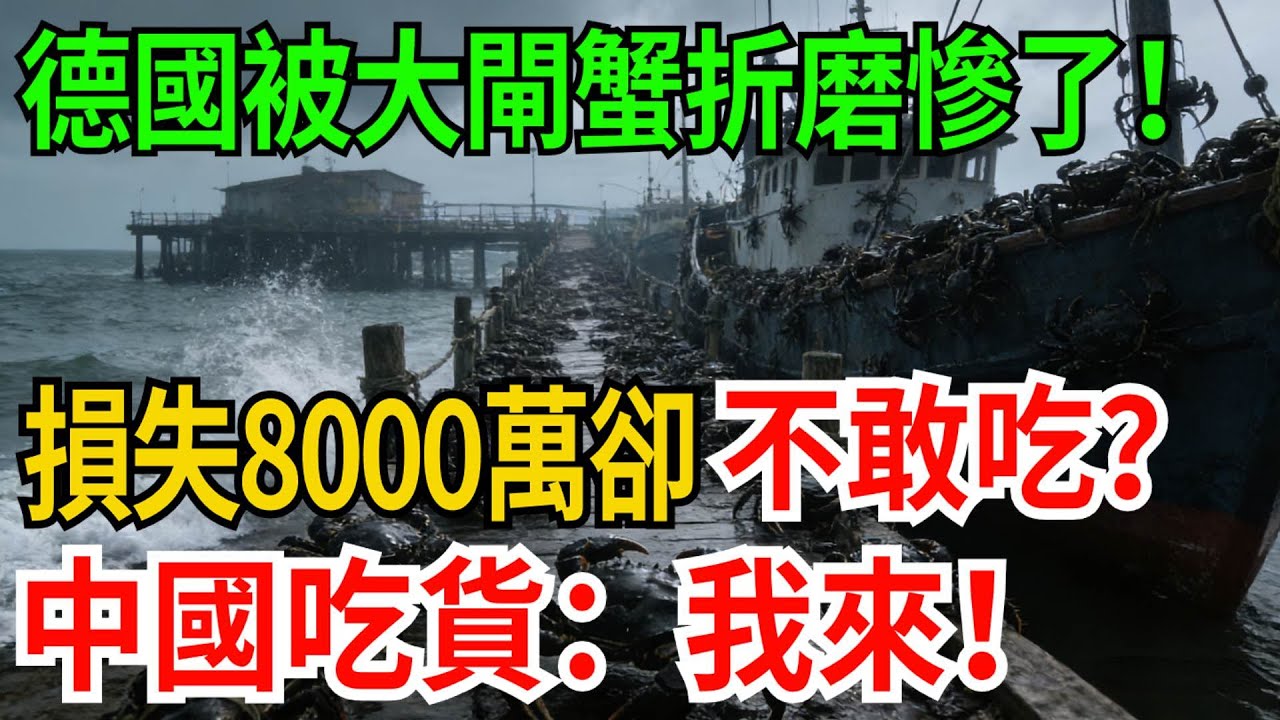 德國被大閘蟹折磨慘了！損失8000萬歐元卻不敢吃？中國吃貨：我來！【觀勢經緯】#科普#世界之最 #出類拔萃 #top10#德國大閘蟹 #生態入侵 #食品安全 #中德文化差異 #外來物種治理