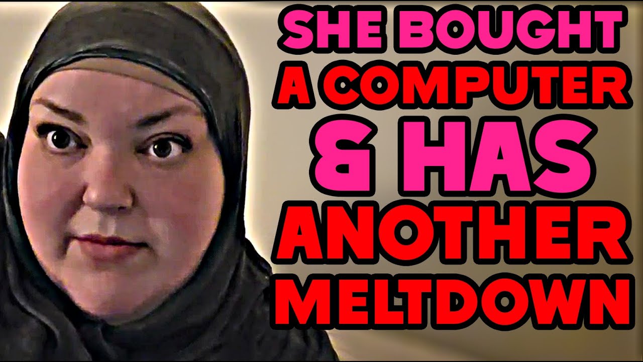 foodie beauty BOUGHT A LAPTOP & HAS ANOTHER MELTDOWN ABOUT VIDEO ACCUSATIONS - livestream reaction