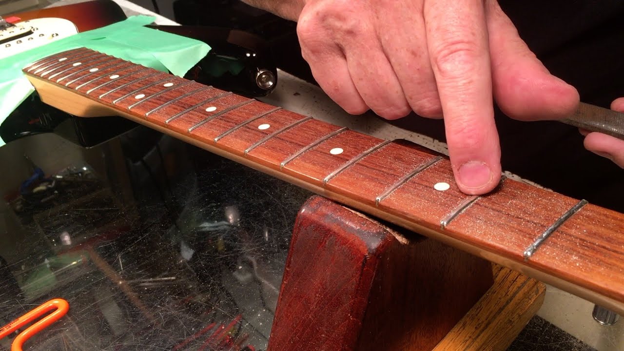 How to level frets - 2018 Fender Stratocaster