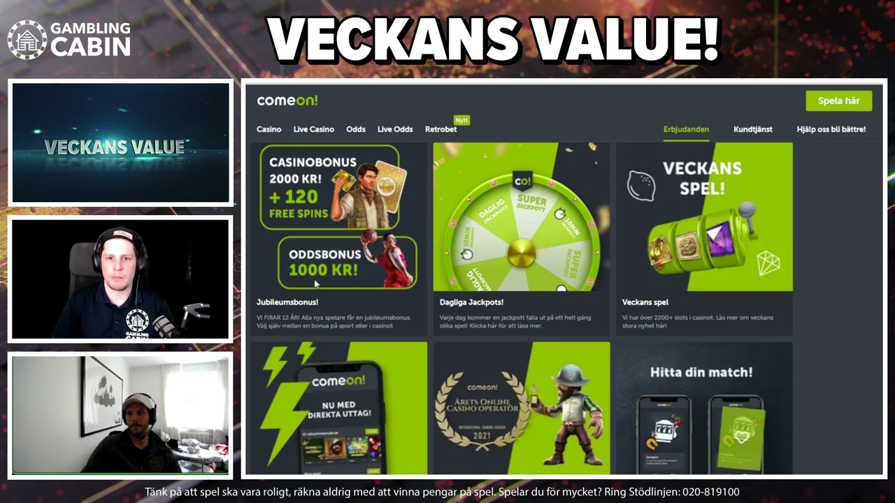 Veckans Value v.15 | Bethard & Comeon