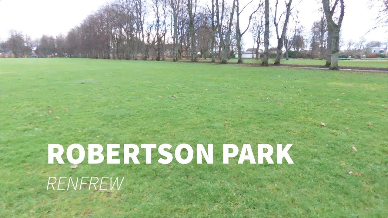 Robertson Park, Renfrew by Drone
