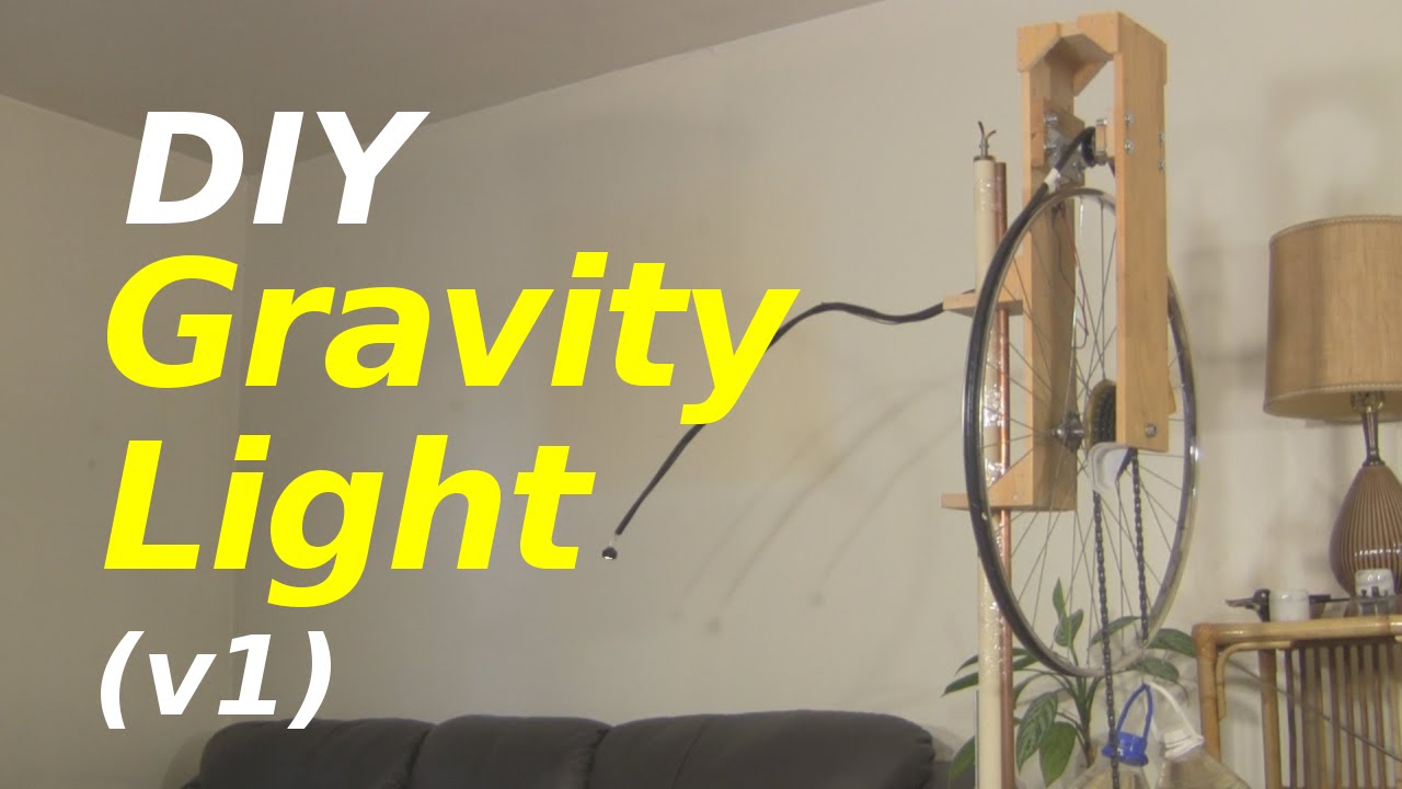 Gravity Light &mdash; самодельный (версия 1)