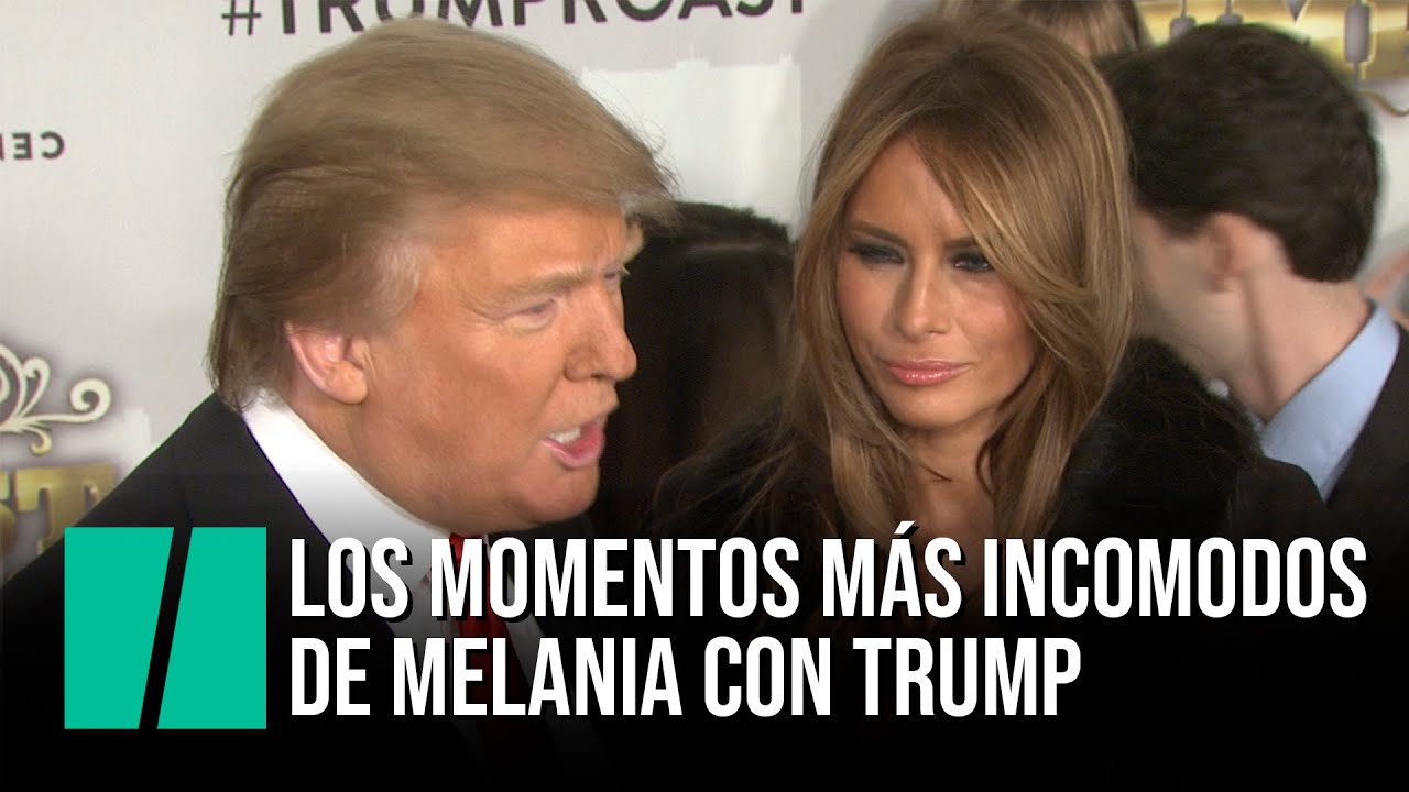 Los momentos más incómodos de Melania con Donald Trump