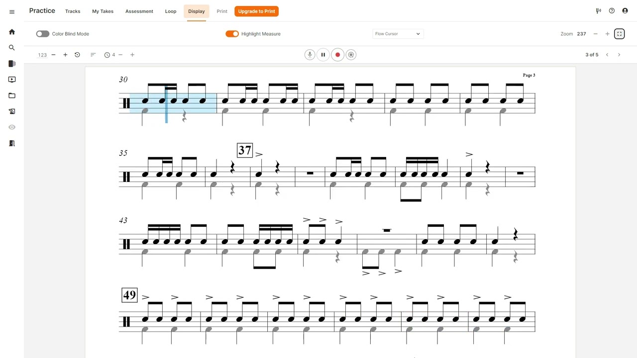 Union March (Mekel Rogers) Snare Drum/Bass Drum Play Along