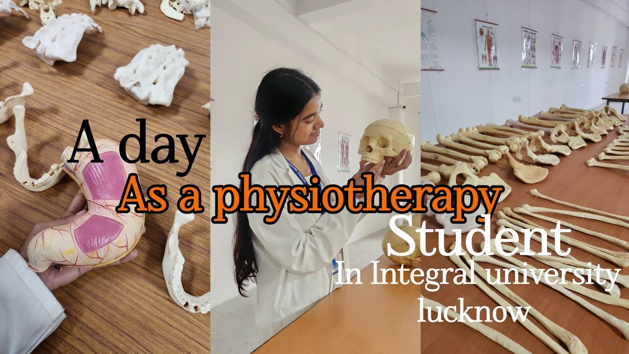 📚 A Day as a Physiotherapy Student | Integral University Lucknow| College life vlog🩺 #vlog1 