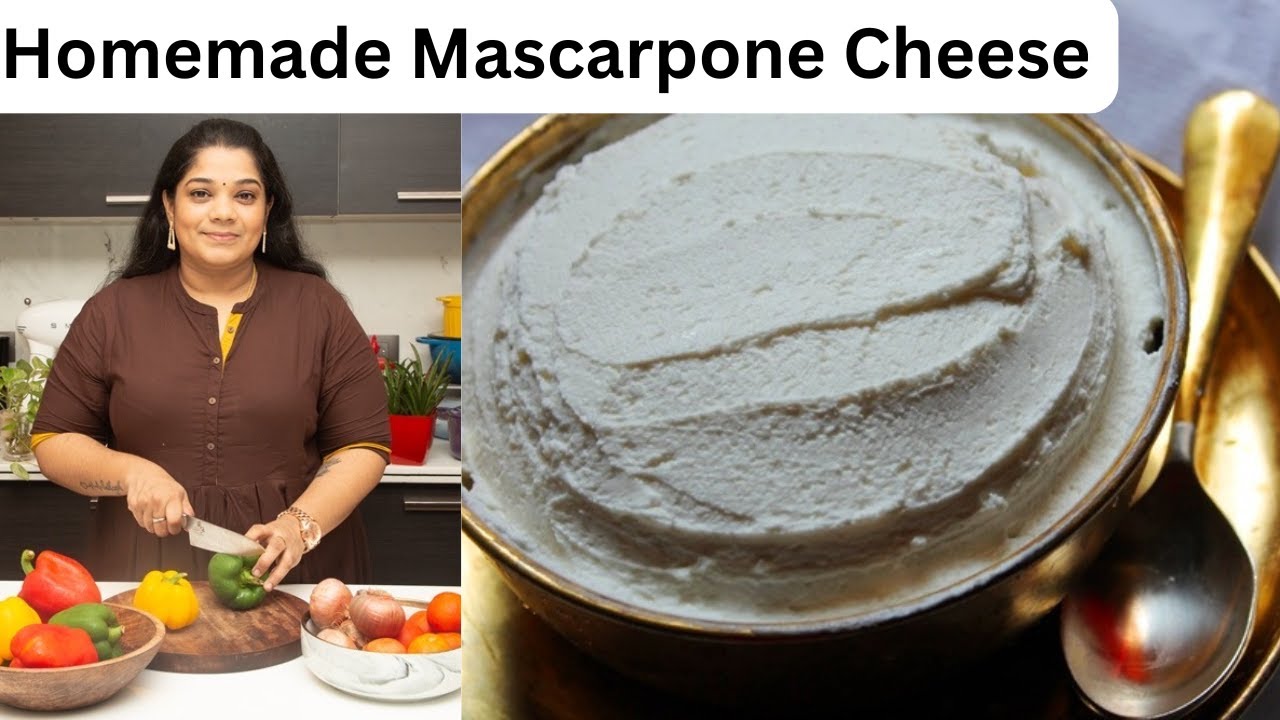 Making Mascarpone Cheese at Home is So Easy - Homemade Mascarpone Cheese Recipe