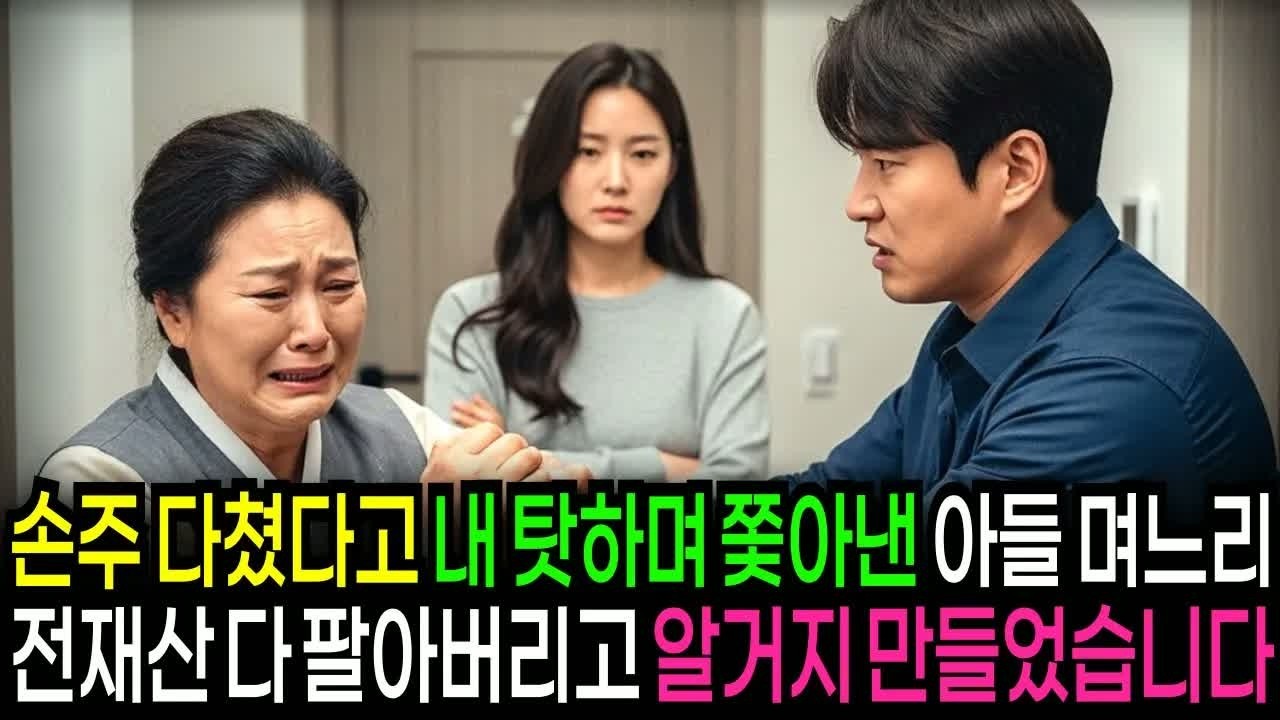 손주 다쳤다고 며느리를 쫓아낸 가족, 다음 날 병원 기록이 공개되며 상황이 완전히 뒤집혔습니다
