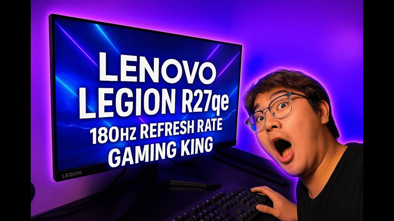 Mamaw na Monitor  Lenovo Legion R27qe With full specs!
